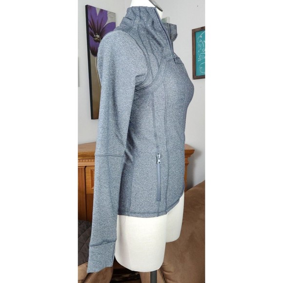 Active Queens Define Active Track Jacket Long Sleeve Zip Size M Gray - Picture 2 of 8